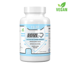 Trained by JP TBJP Love Heart 60 Caps | Supports Cardiovascular Health