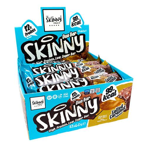 Skinny Food Duo Low Sugar Protein Bar 12 x 60g