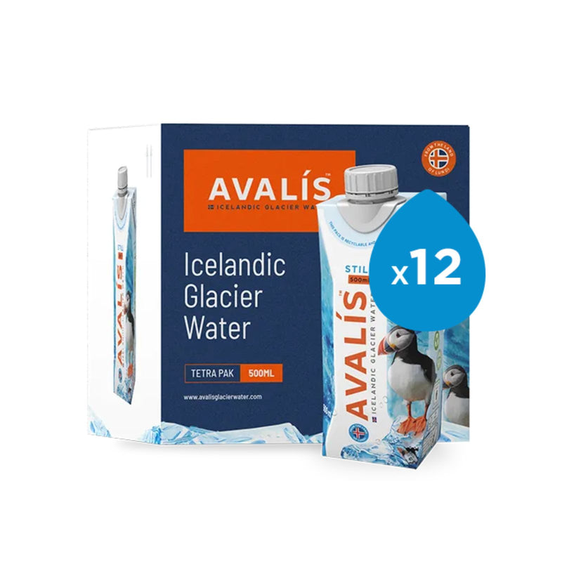 AVALIS Icelandic Glacier Water 12 x 500ml