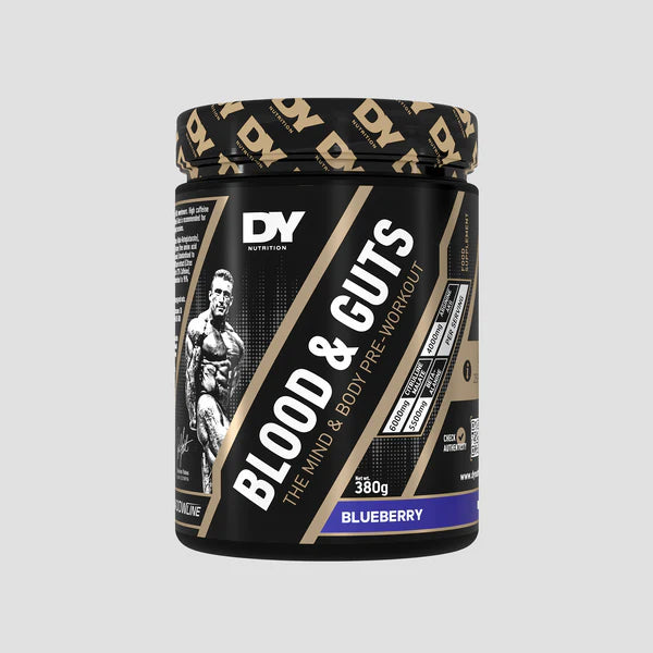 DY Nutrition Blood & Guts 380g Pre-Workout Supplement