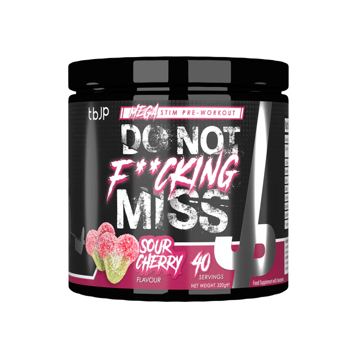Trained By JP TBJP DNFM Stim Pre Workout 320g | Energy & Focus