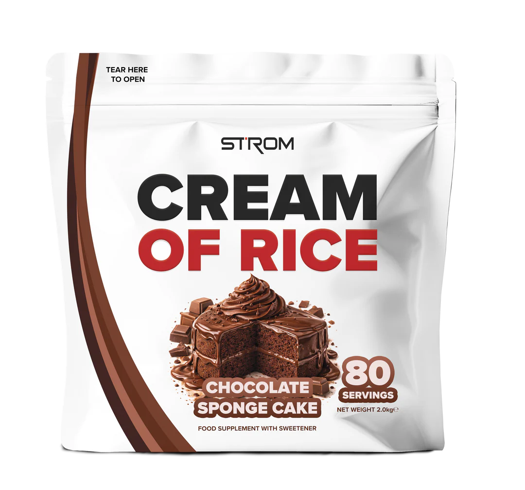 Strom Cream Of Rice 2kg | Fast Digesting Carbohydrate Powder