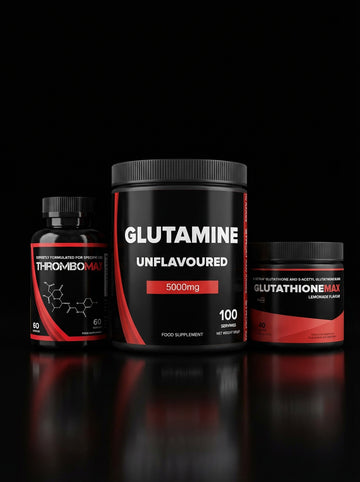 Strom Health Stack | GlutathioneMax, Glutamine & ThromboMAX