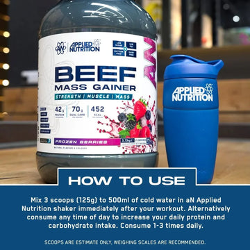 Applied Nutrition Beef Protein Mass Gainer
