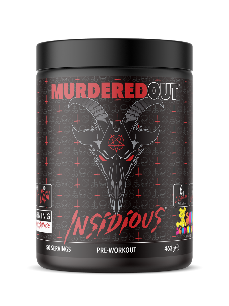 Murdered Out Insidious Pre Workout 463g