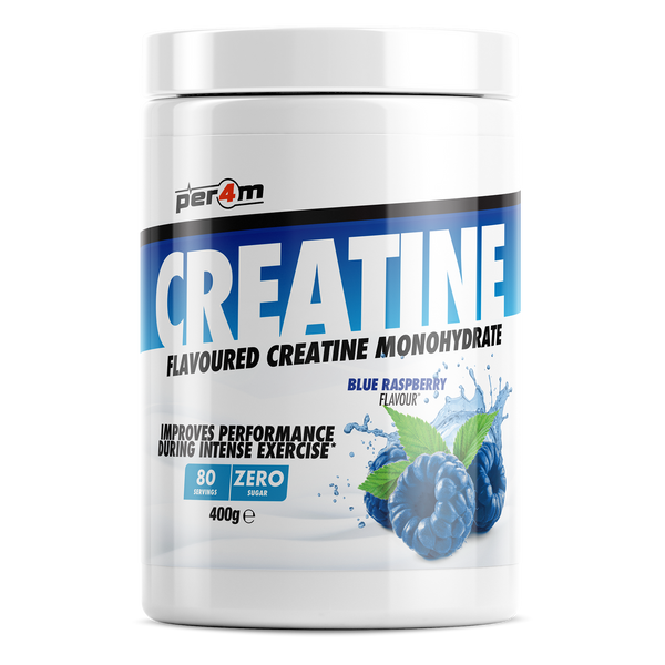 Per4m Creatine Monohydrate 400g Blue Raspberry
