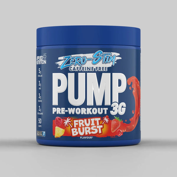 Applied Nutrition Pump 3G Zero Stim Pre Workout 375g
