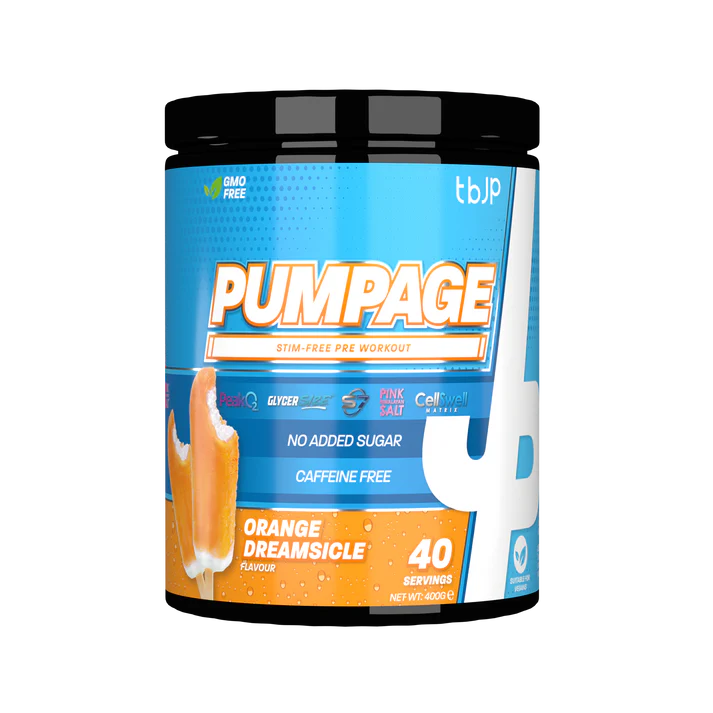 Trained by JP TBJP Pumpage 400g | Muscle Pump Pre-Workout