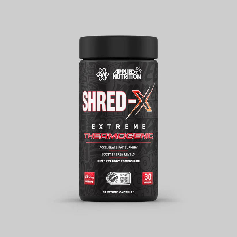 Applied Nutrition Shred X 90 Caps | Thermogenic Stack with Caffeine