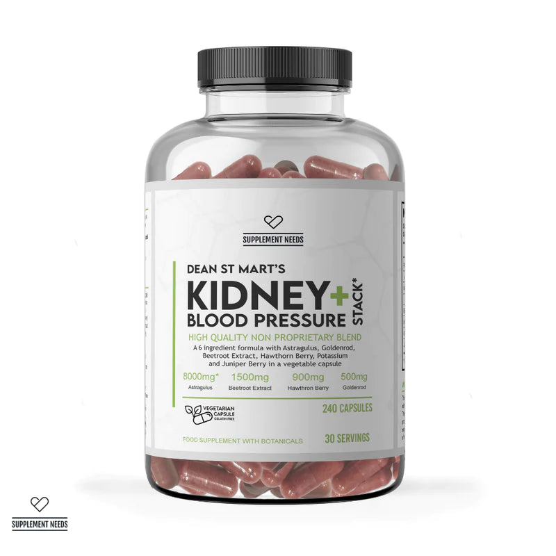 Supplement Needs Kidney & Blood Pressure Stack 240 Caps