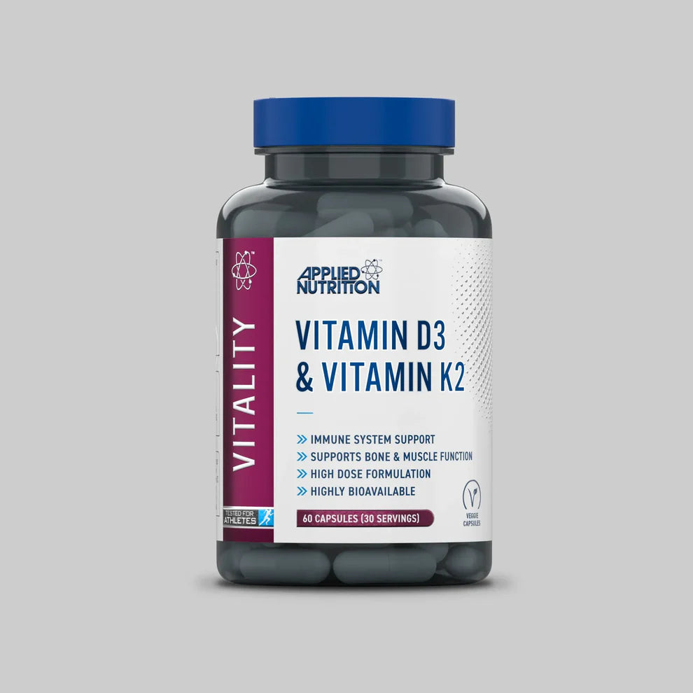 Applied Nutrition Vitamin D3 & K2 60 Caps