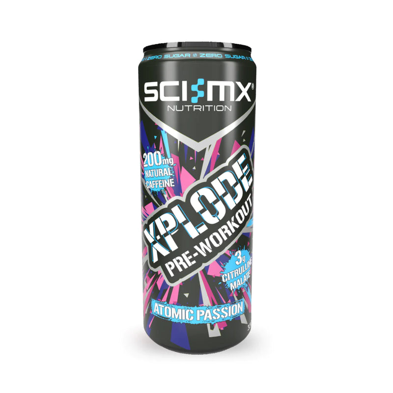 Sci-MX Xplode Pre Workout Energy Drink 12 x 330ml