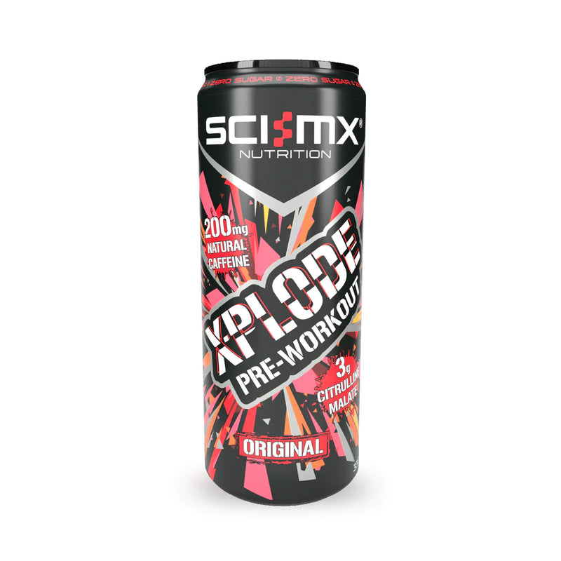 Sci-MX Xplode Pre Workout Energy Drink 12 x 330ml