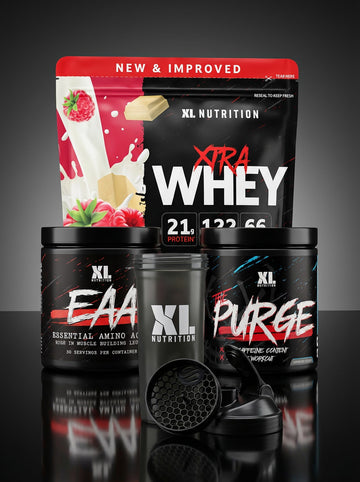 Gym Essentials Bundle | Whey, Pre-Workout & EAAs