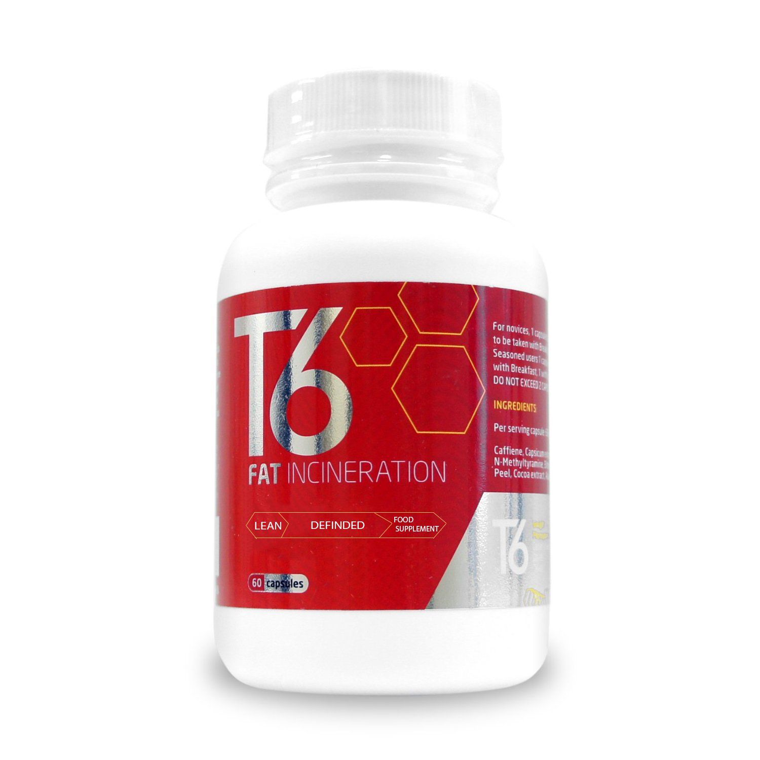 Advanced Dietics T6 Thermogenic Capsules 60 Caps