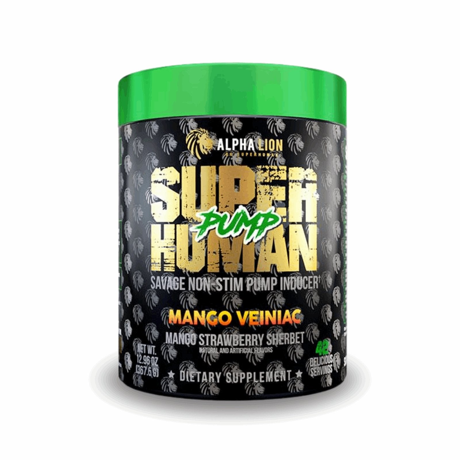 Alpha Lion SuperHuman Pump Pre Workout 367g - Discount SupplementsAlpha Lion