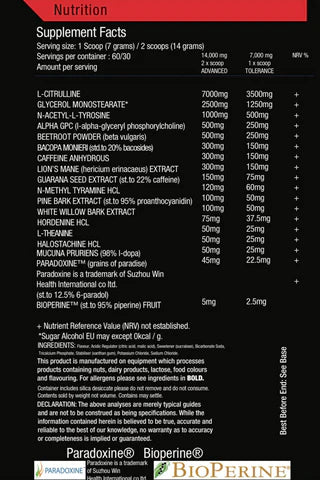 Alpha Neon Darkside Onslaught Pre Workout 420g - Discount SupplementsAlpha Neon