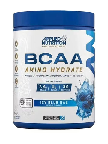Applied Nutrition BCAA Amino Hydrate, 450g Muscle Recovery & Hydration