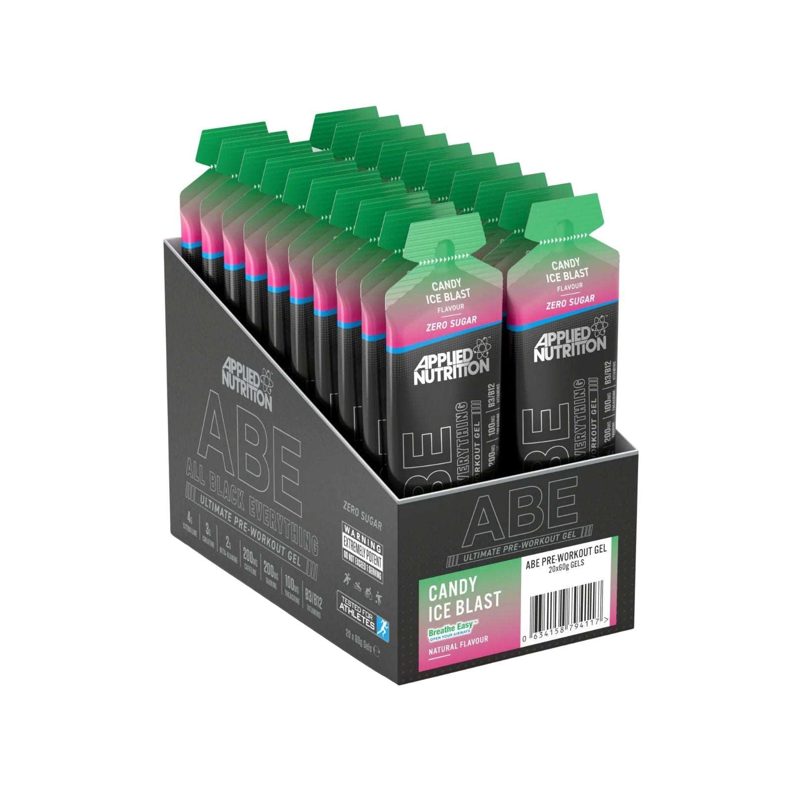 Applied Nutrition ABE Pre Workout Gel 20 x 60ml - Discount SupplementsApplied Nutrition