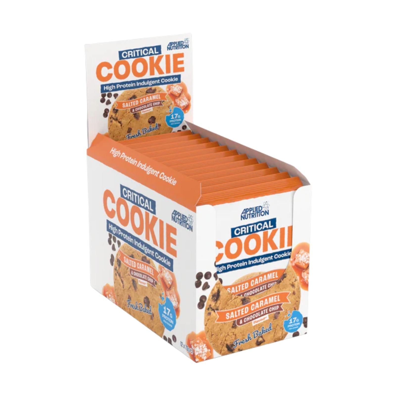 Applied Nutrition Critical Protein Cookie 12 x 73g - Discount SupplementsApplied Nutrition