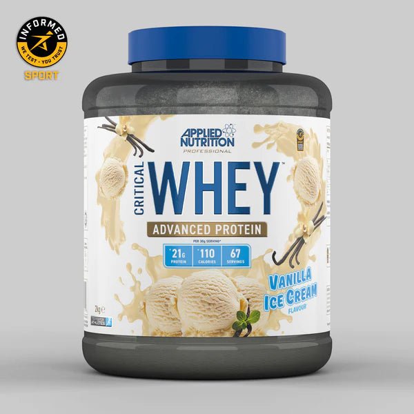 Applied Nutrition Critical Whey Protein 2kg - Discount SupplementsApplied Nutrition
