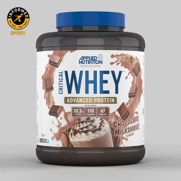 Applied Nutrition Critical Whey Protein 2kg - Discount SupplementsApplied Nutrition
