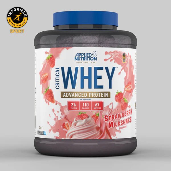 Applied Nutrition Critical Whey Protein 2kg - Discount SupplementsApplied Nutrition