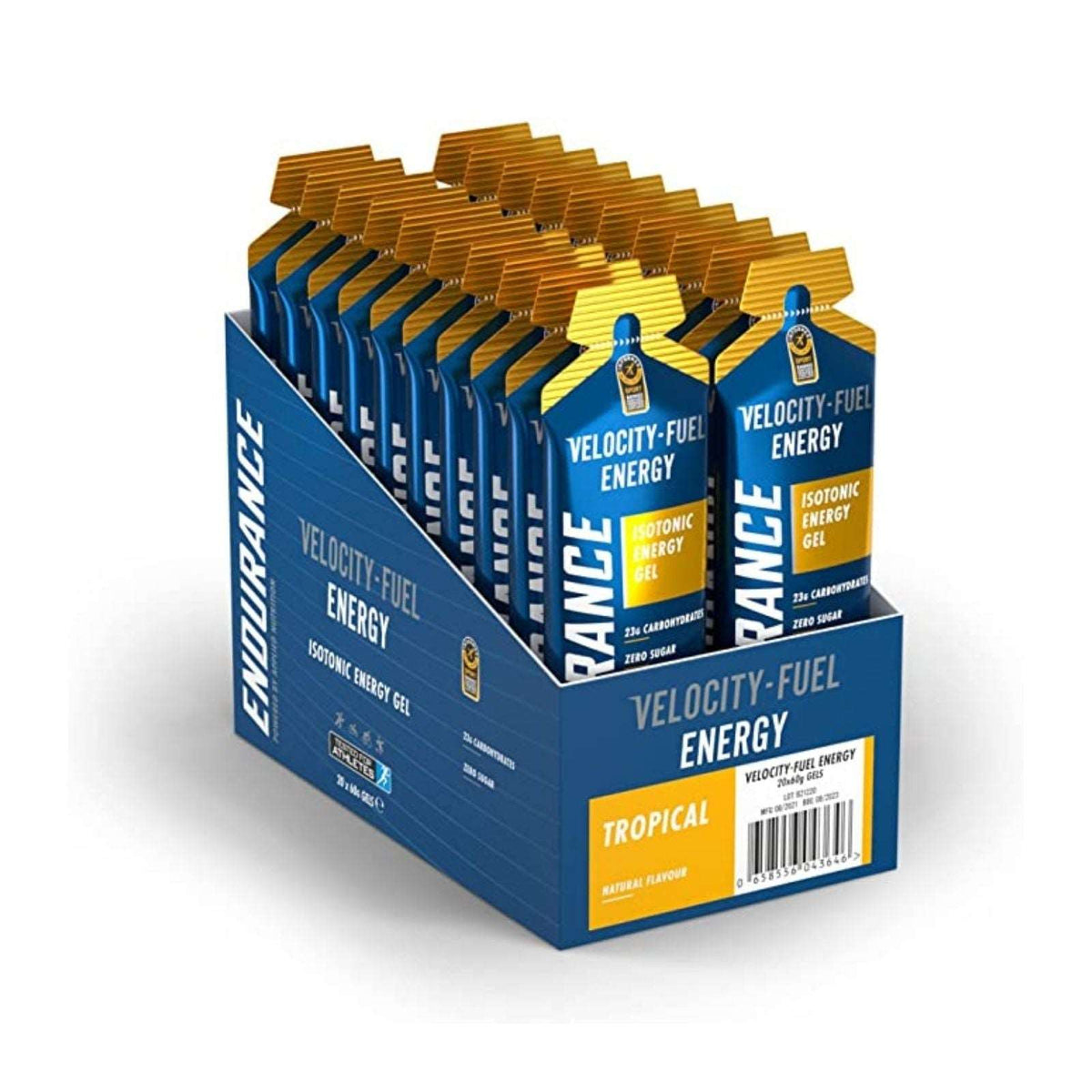 Applied Nutrition ENDURANCE Velocity - Fuel Energy Gel 20 x 60ml - Discount SupplementsApplied Nutrition ENDURANCE