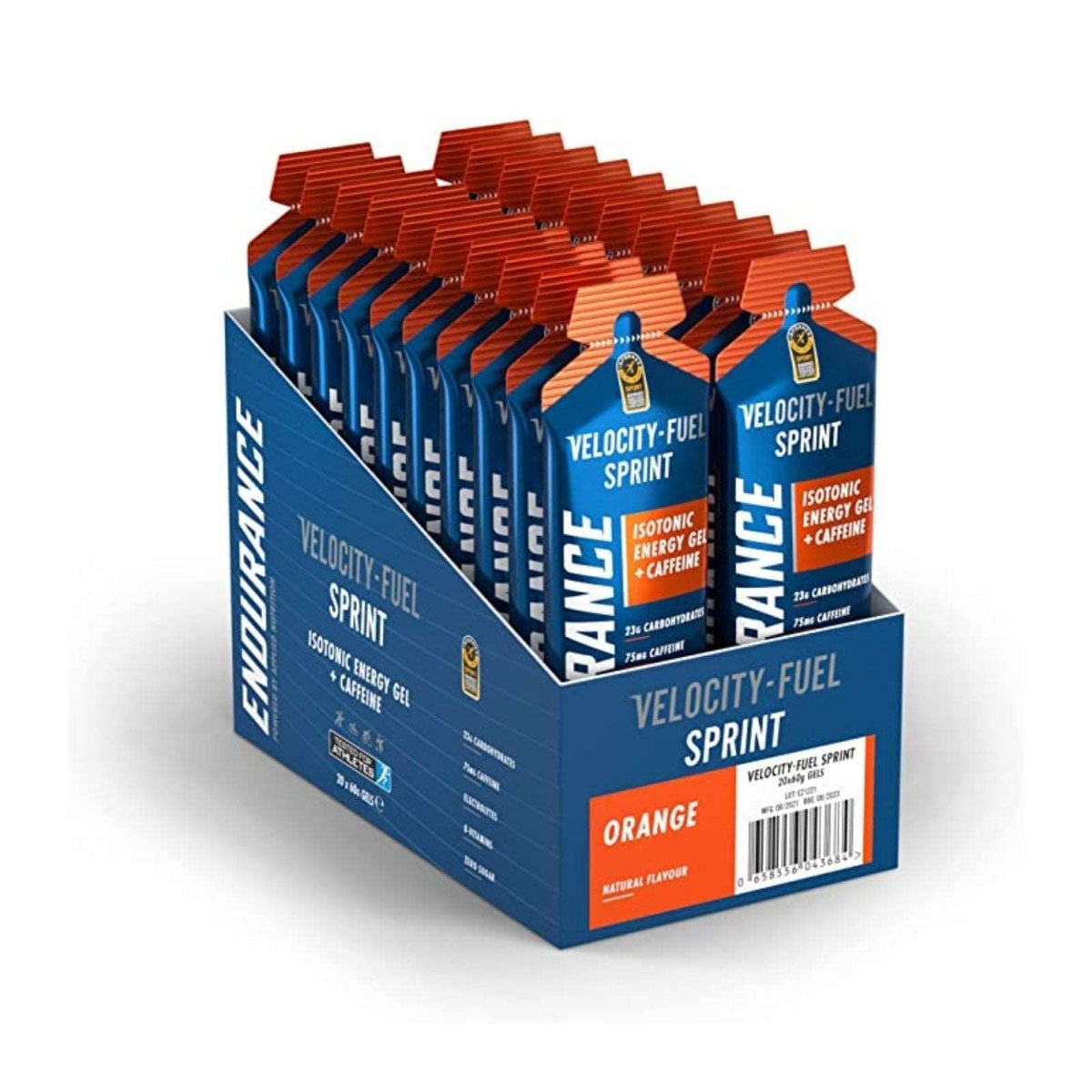 Applied Nutrition ENDURANCE Velocity-Fuel Sprint Gel 20 x 60ml