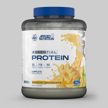 Applied Nutrition Essential Protein 1.6kg, Banana Milkshake flavour, front of pack