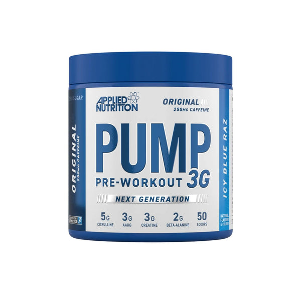 Applied Nutrition Pump 3G Pre Workout 375g - Discount SupplementsApplied Nutrition