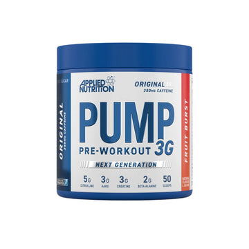 Applied Nutrition Pump 3G Pre Workout 375g - Discount SupplementsApplied Nutrition