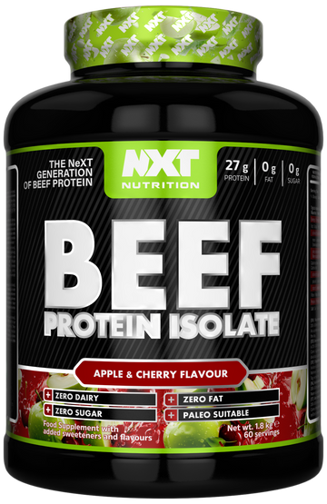 NXT Beef Protein Isolate 1.8kg Apple & Cherry