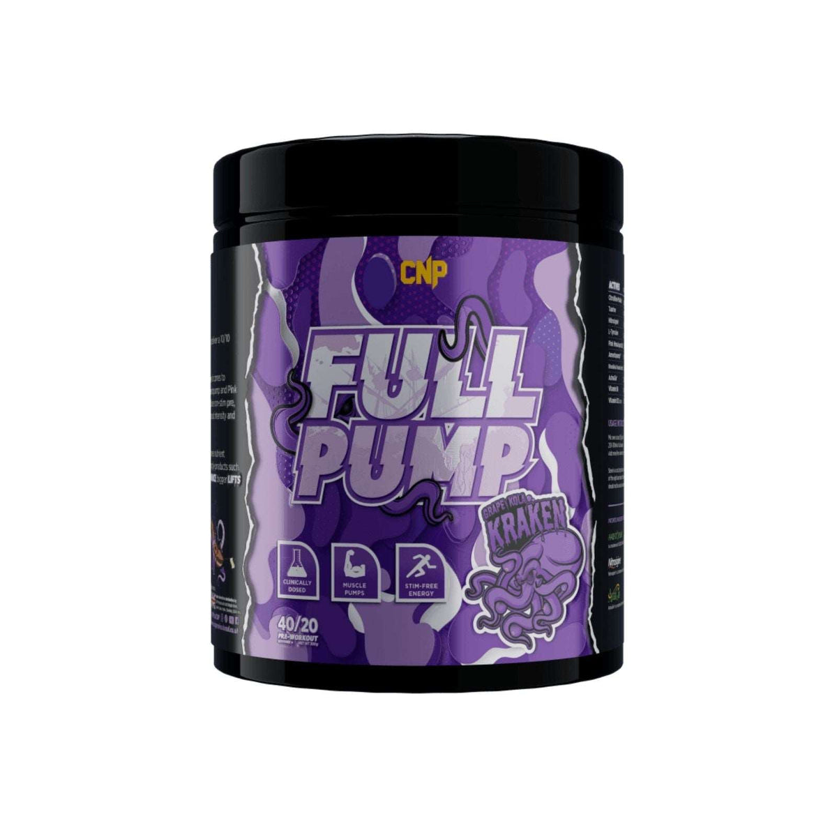 CNP Full Pump Pre Workout 300g - Discount SupplementsCNP