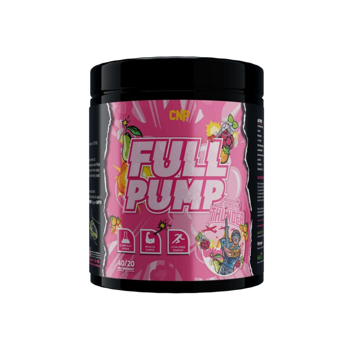 CNP Full Pump Pre Workout 300g - Discount SupplementsCNP