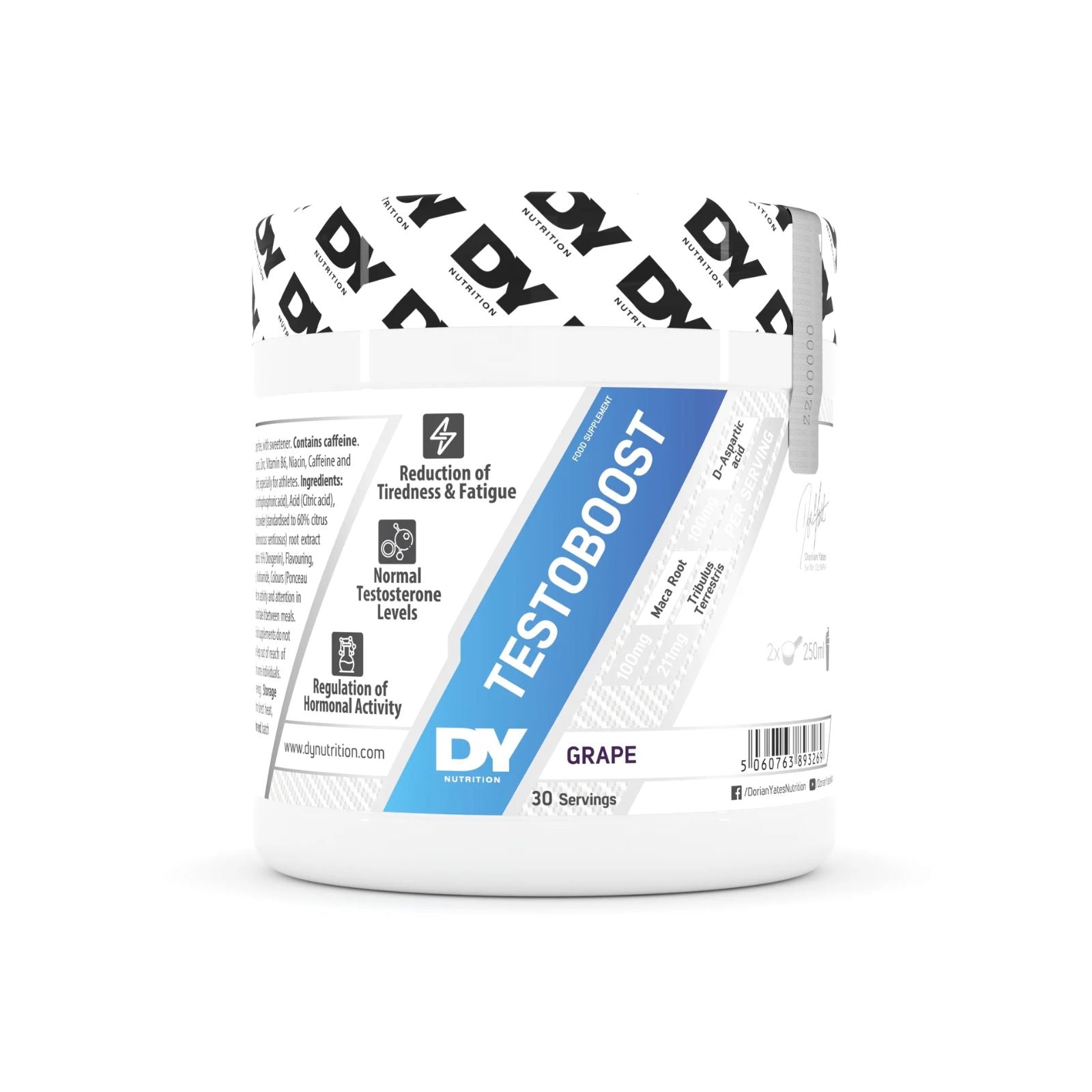 Dy Nutrition TestoBoost 270g - Discount SupplementsDY Nutrition