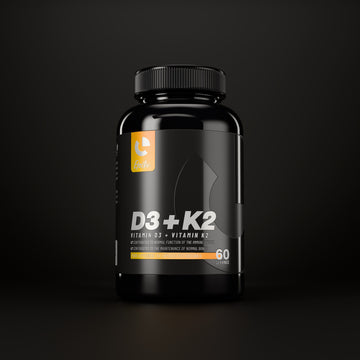 Efectiv Nutrition Vitamin D3 and K2 60 capsules tub