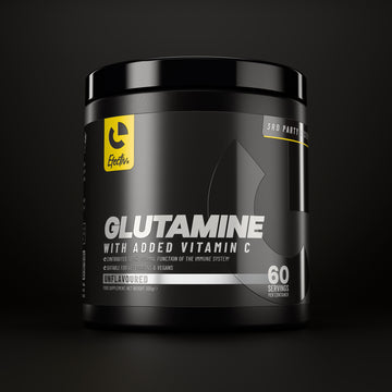 Efectiv Nutrition Glutamine with added Vitamin C 300g tub, unflavoured
