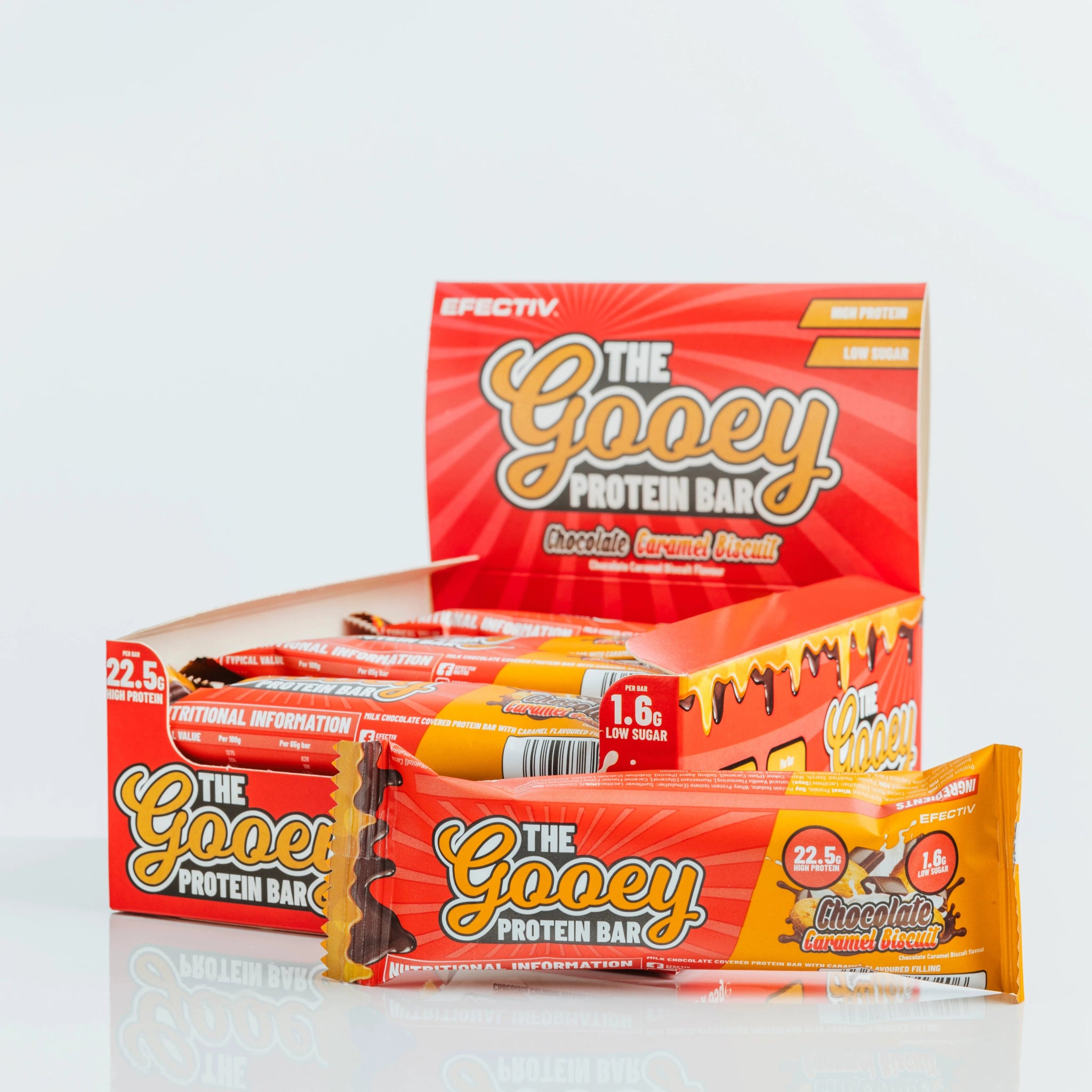 Efectiv Nutrition The Gooey Protein Bar - Discount SupplementsEfectiv Nutrition