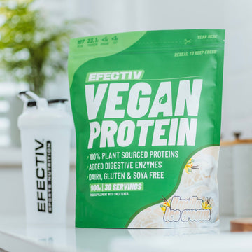 Efectiv Nutrition Vegan Protein 900g - Discount SupplementsEfectiv Nutrition