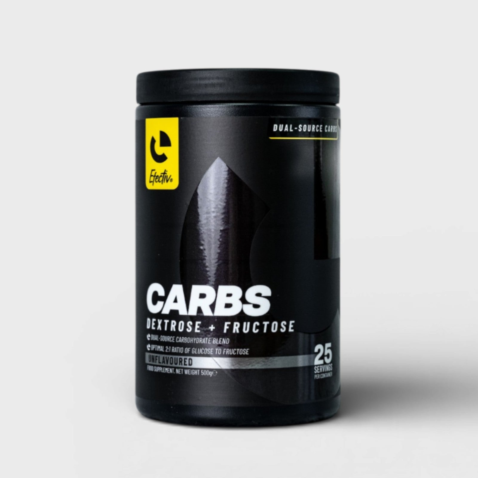 Efectiv Carb Powder 500g | 2:1 Dextrose + Fructose, 19g Per Scoop ...
