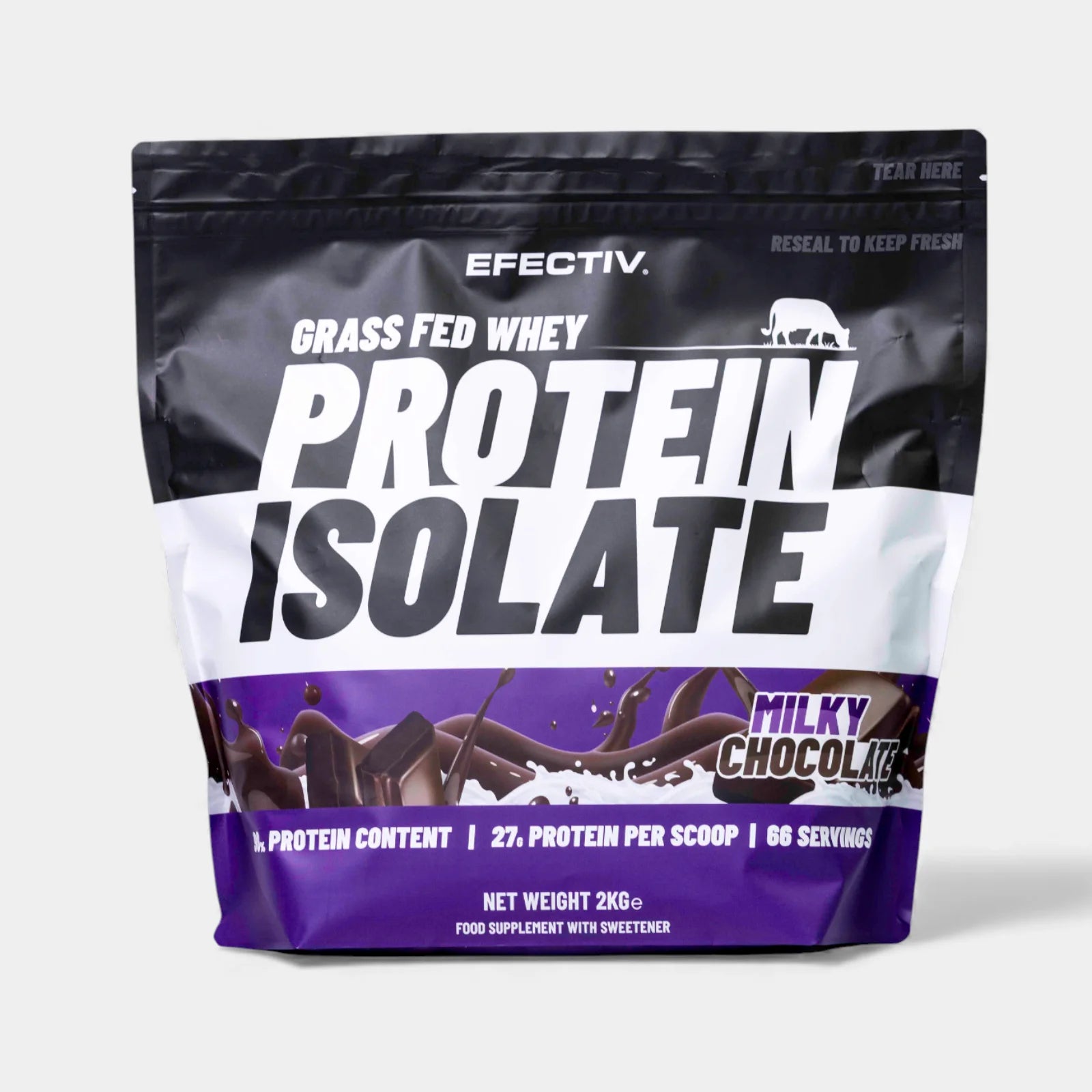 Efectiv Nutrition Grass-Fed Whey Isolate 2kg