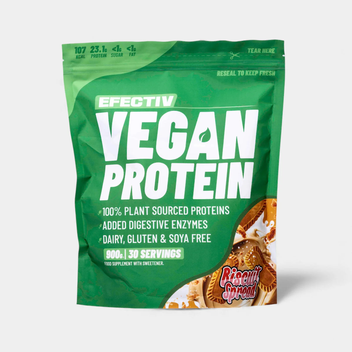 Efectiv Nutrition Vegan Protein 900g | Pea & Hemp Blend