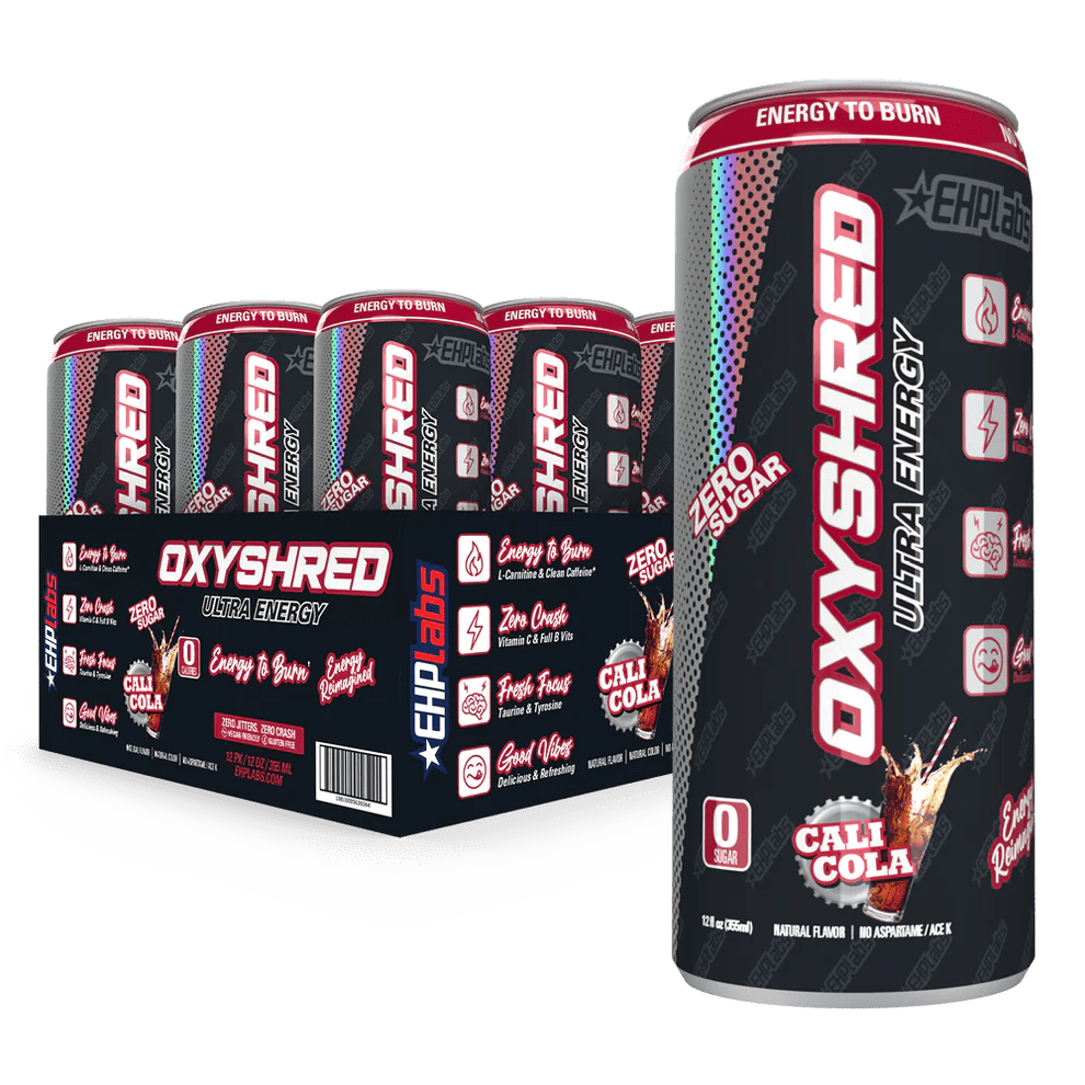 EHP Labs Oxyshred Energy Drink 12 x 355ml - Discount SupplementsEHP Labs