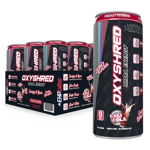 EHP Labs Oxyshred Energy Drink 12 x 355ml - Discount SupplementsEHP Labs