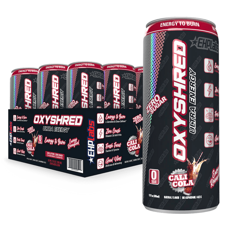 EHP Labs Oxyshred Energy Drink 12 x 355ml Discount Supplements