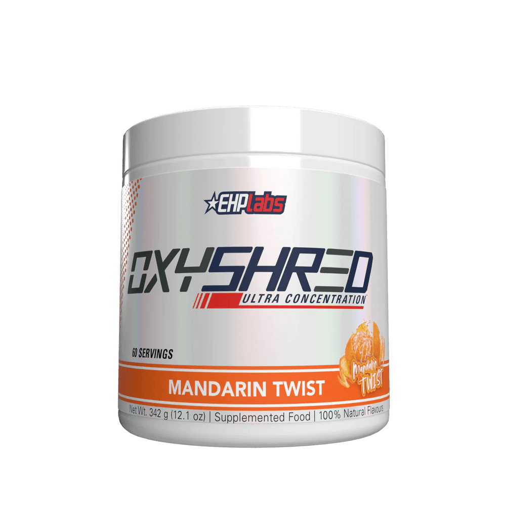 EHP Labs OxyShred Pre-Workout 264g | 150mg Caffeine + Vitamins  Discount  Supplements