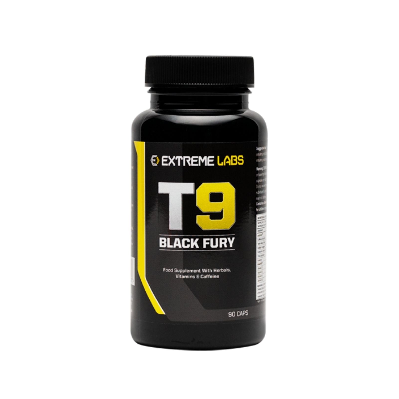 Extreme Labs T9 Black Fury Fat Burner 90 Caps - Discount SupplementsExtreme Labs