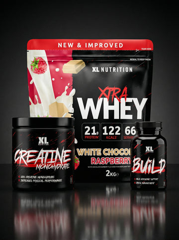 XL Muscle Builder Bundle | Whey, Creatine & BUILD