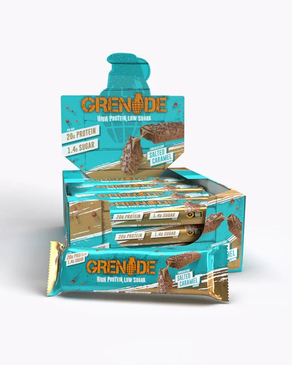 Grenade High Protein Low Sugar Protein Bars 12 x 60g - Discount SupplementsGrenade